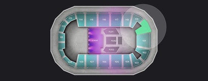 Seat view from Lower