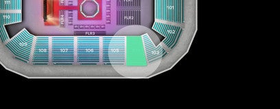 Seat view from Reserved