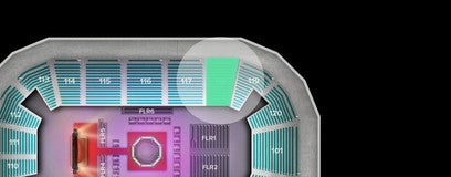 Seat view from Reserved