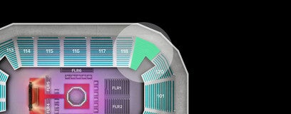 Seat view from Reserved