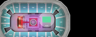 Seat view from