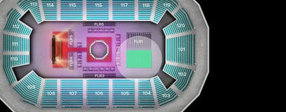 Seat view from
