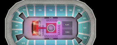 Seat view from VIP