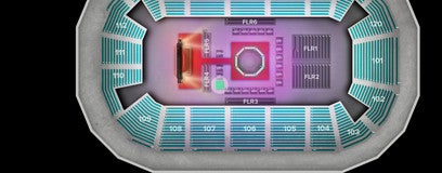 Seat view from VIP