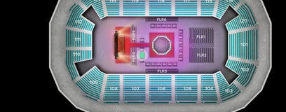 Seat view from VIP