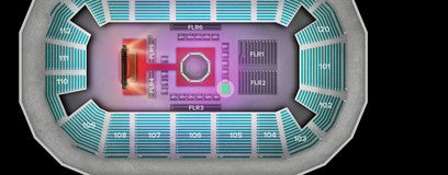 Seat view from VIP