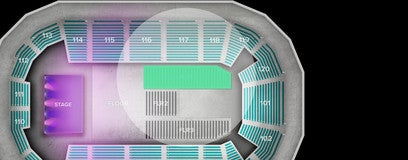 Seat view from Floor