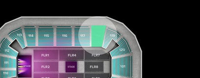 Seat view from Lower