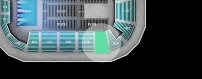 Seat view from Lower