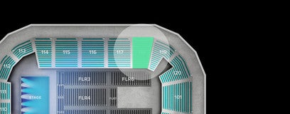 Seat view from Lower