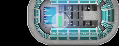 Seat view from Floor
