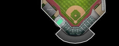 Seat view from Upper Level