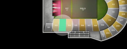 Seat view from Lower