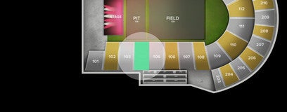 Seat view from Lower