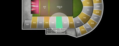 Seat view from Lower