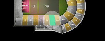 Seat view from Lower