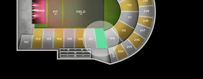 Seat view from Lower