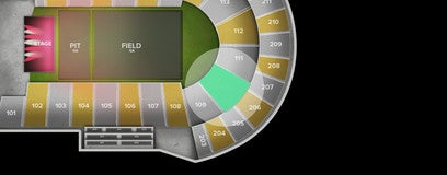 Seat view from Lower