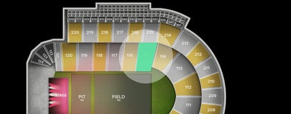 Seat view from Lower