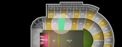 Seat view from Lower