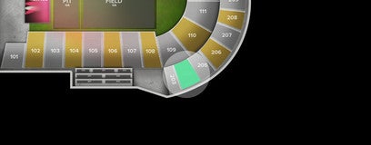 Seat view from Upper