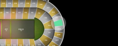 Seat view from Upper