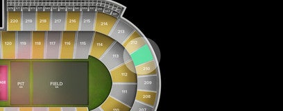 Seat view from Upper