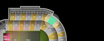 Seat view from Upper