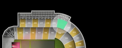 Seat view from Upper