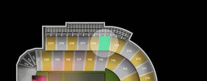 Seat view from Middle