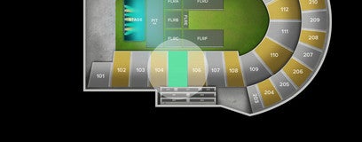 Seat view from Lower