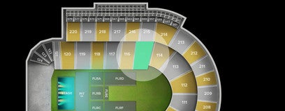 Seat view from Lower