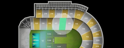 Seat view from Lower