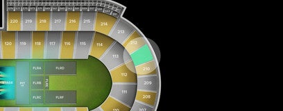 Seat view from Upper