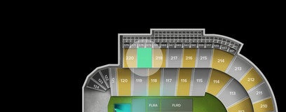 Seat view from Upper