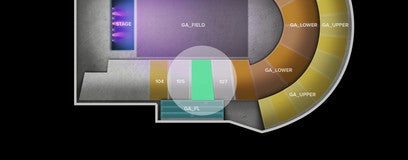 Seat view from Lower