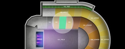 Seat view from Lower