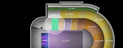 Seat view from Lower