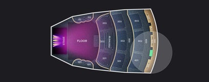 Seat view from 500 Level