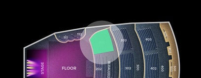 Seat view from Lower Balcony