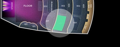 Seat view from Upper Balcony