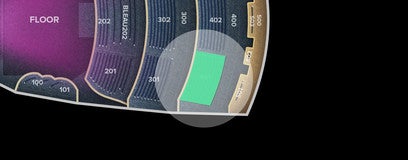 Seat view from Upper Balcony