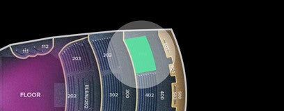 Seat view from Upper Balcony