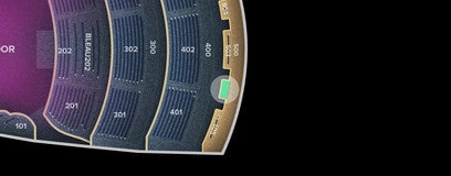 Seat view from Mezzanine