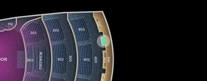 Seat view from Mezzanine