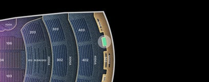 Seat view from 500 Level