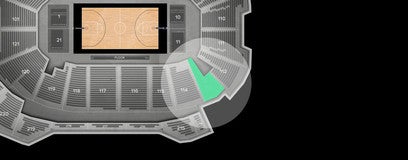 Seat view from Lower