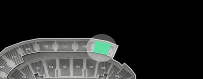 Seat view from Upper
