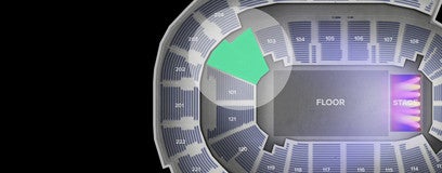 Seat view from Lower