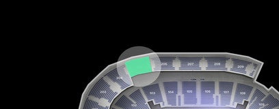 Seat view from Upper